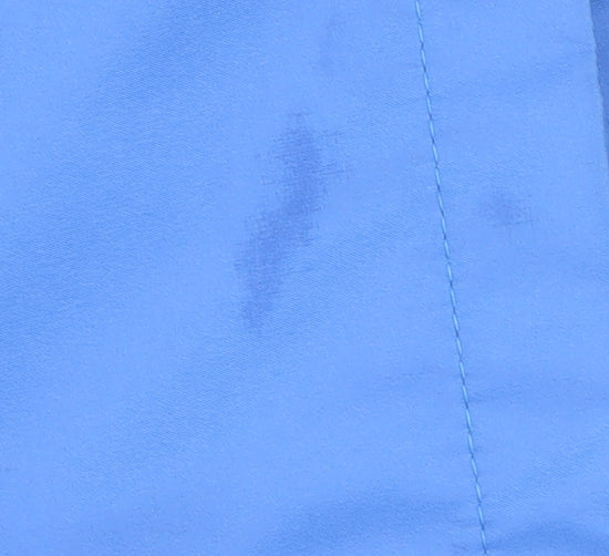 Finesse Womens Blue Mid-Length Jacket Size 20