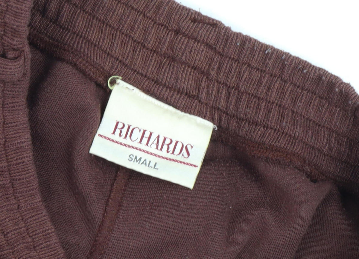 Richards Women’s Brown Jogger Trousers Size S