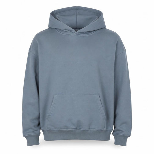 PRIMULAVERI Men's Blue Pullover Hoodie, Size L