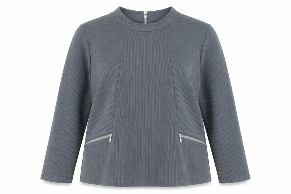 Thought Women's Grey Long Sleeve Top