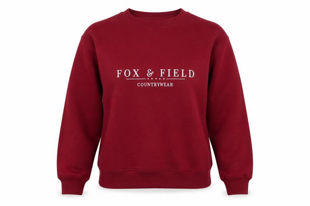 Fox & Field Women's Red Sweatshirt S