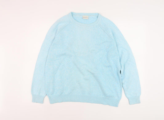 Joie de Vivre Women's Blue Pullover Jumper Size M
