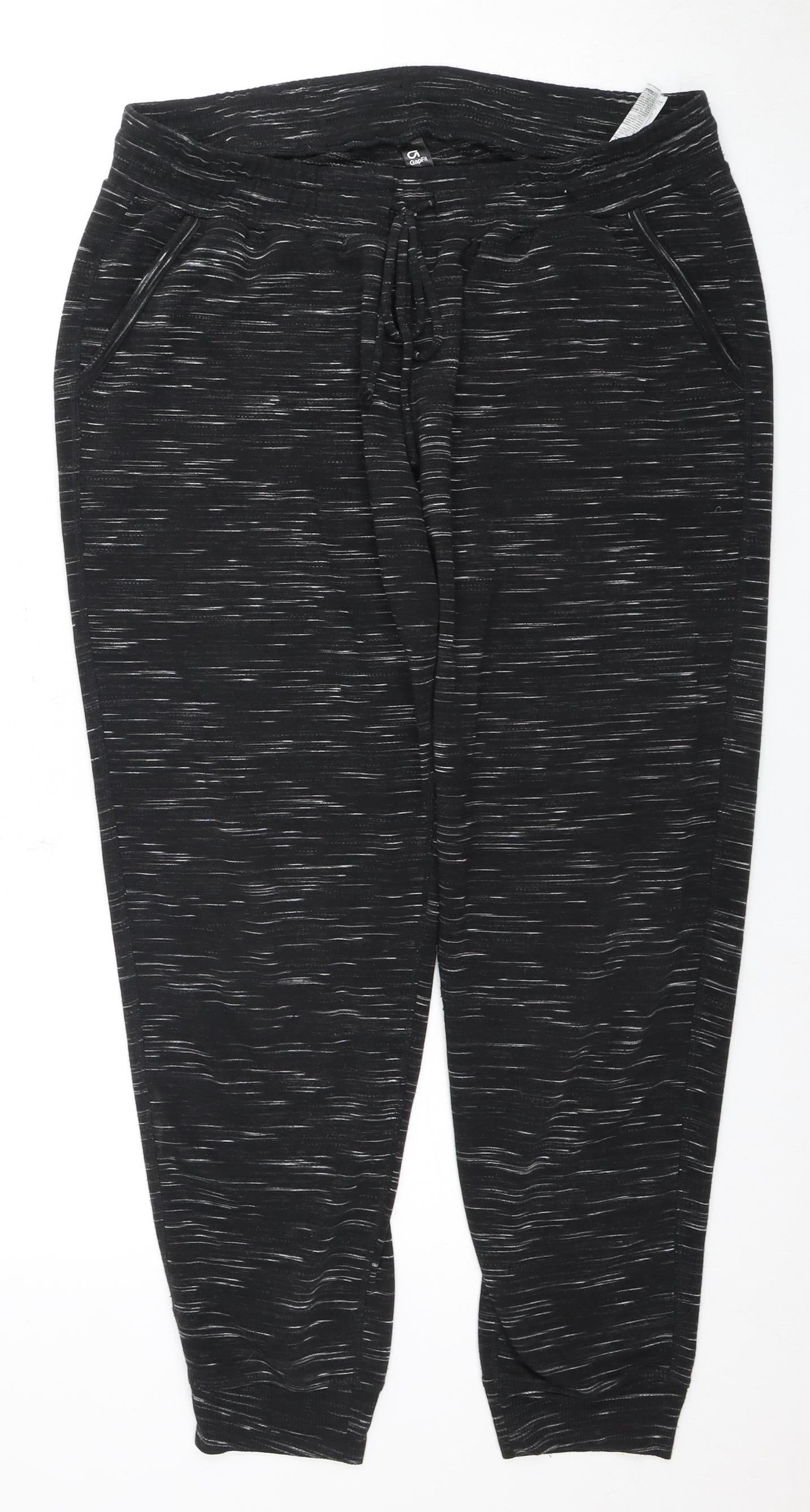 GapFit Women's Black Jogger Trousers - M