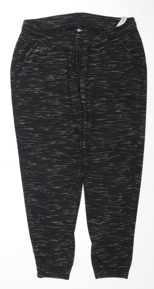 GapFit Women's Black Jogger Trousers - M