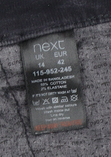 Next Women's Black Jegging Size 14 Cotton Blend