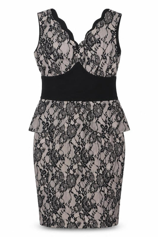 Joe Browns Women's Black Lace Dress Size 12