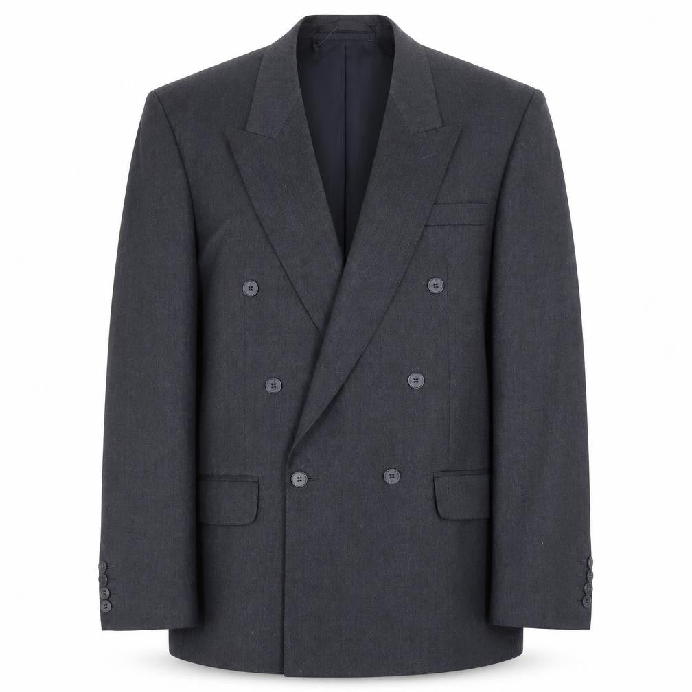 Centaur Men's Blue Double-Breasted Blazer 40L