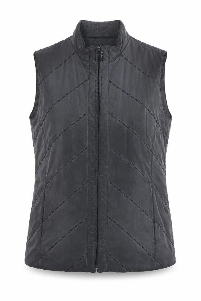 Windsmoor Women's Black Quilted Waistcoat Size 12