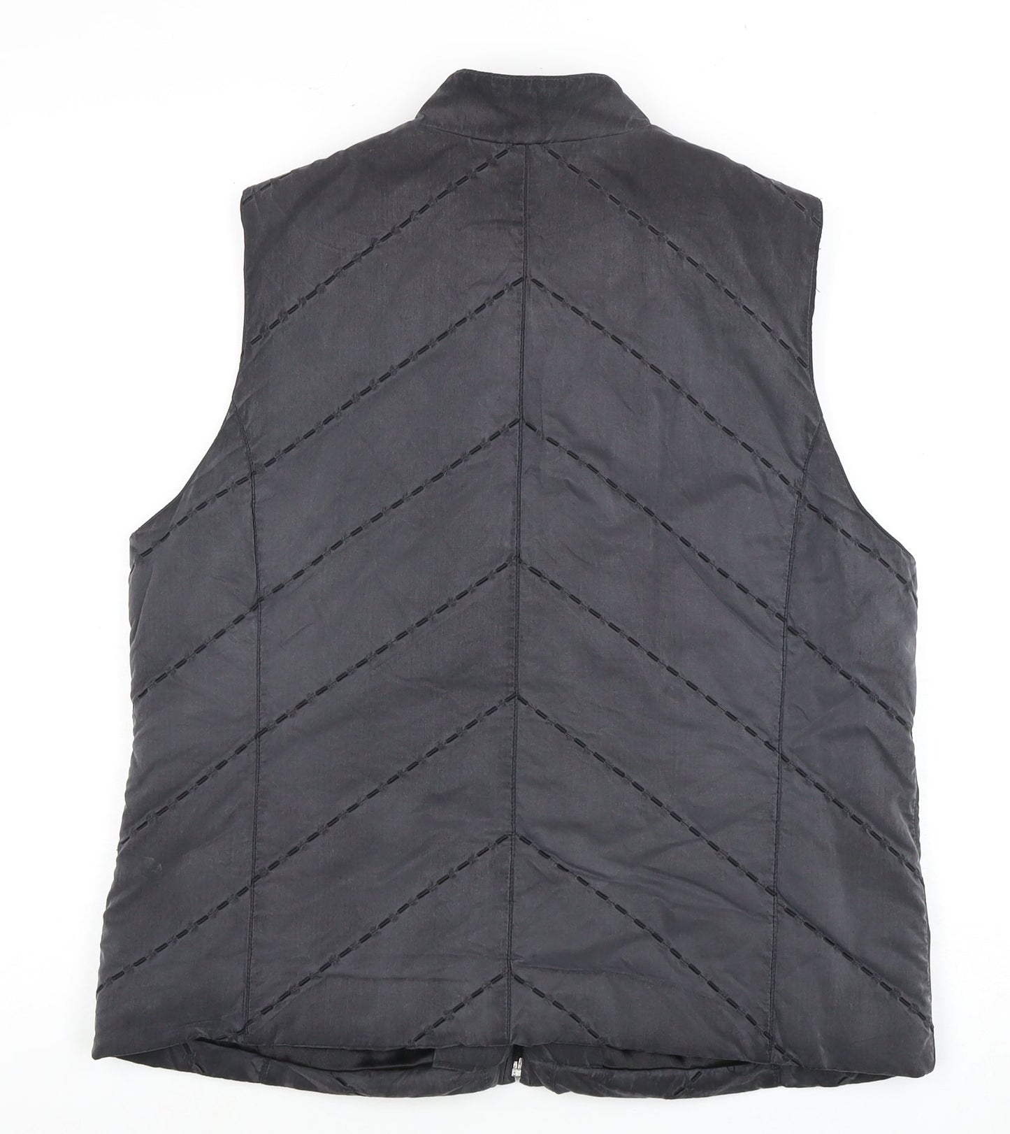 Windsmoor Women's Black Quilted Waistcoat Size 12