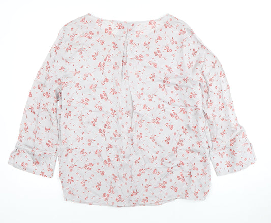 Jigsaw Women's Floral Blouse - UK 12, Spring Style