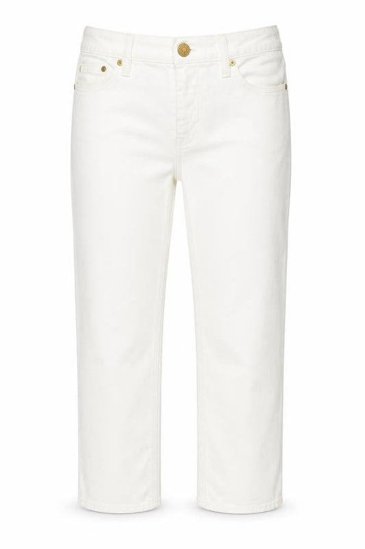 J.Crew Women's White Cropped Jeans UK 4