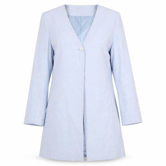 Alexon Women's Blue Silk Blazer UK 14