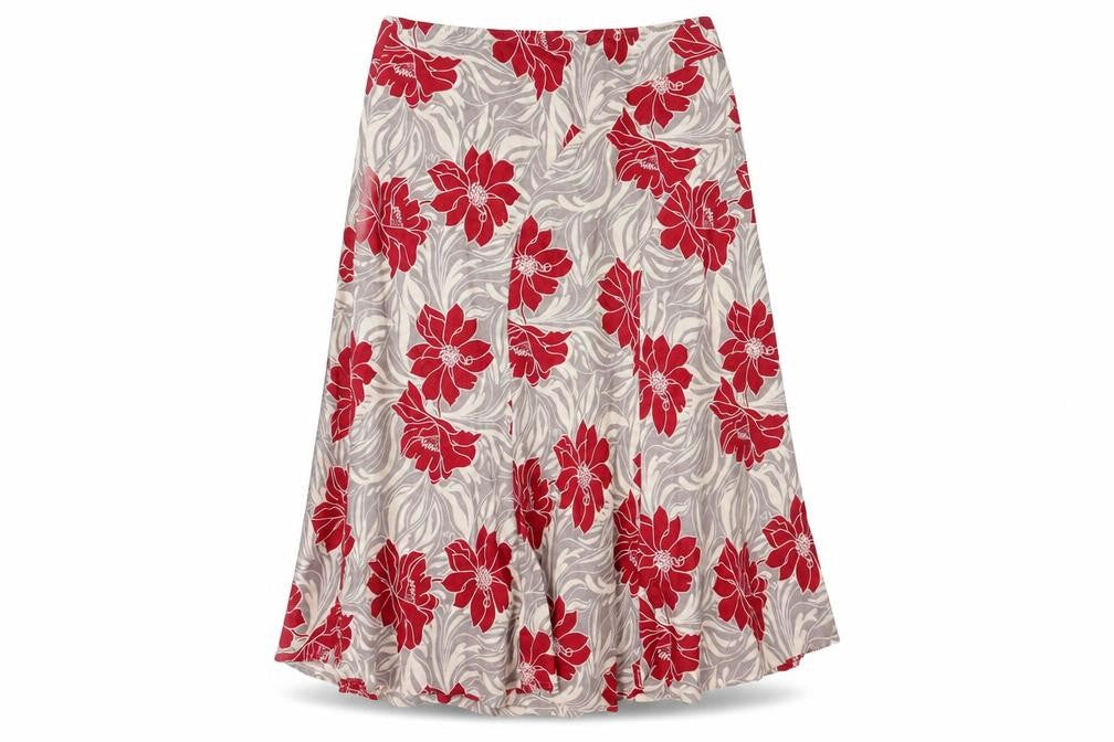 Windsmoor Women's Multicoloured A-Line Midi Skirt
