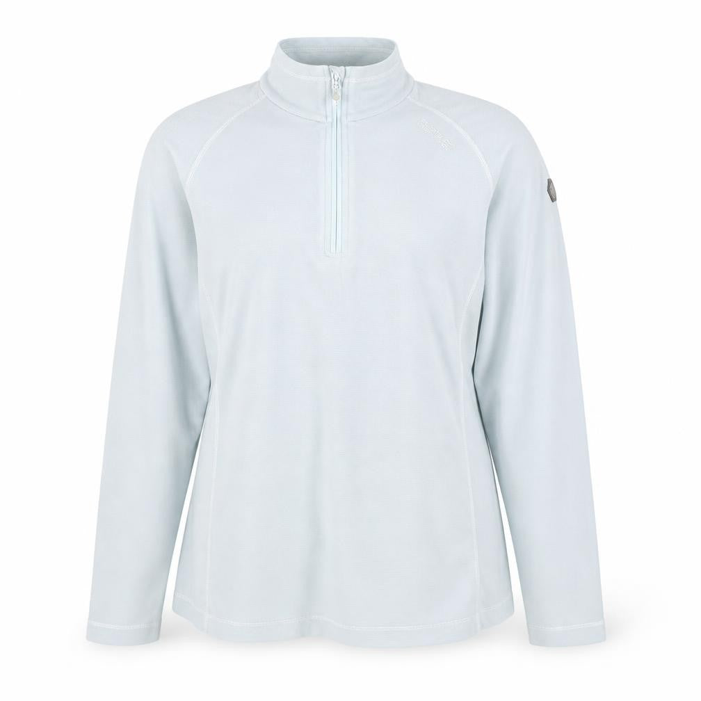 Regatta Women's Blue 1/4 Zip Sweatshirt Size UK 14