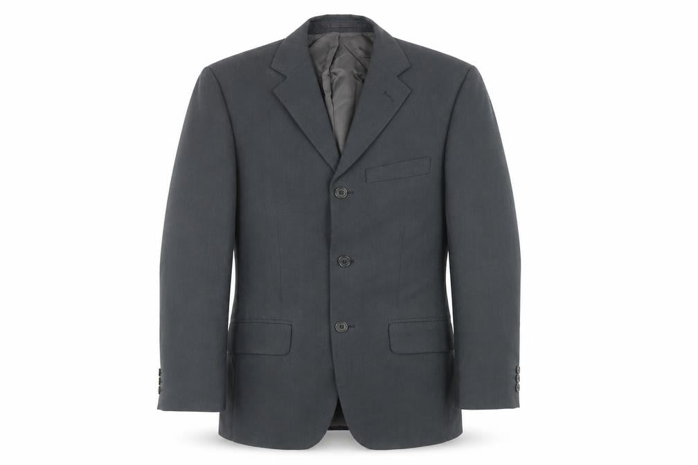Burton Men's Grey Blazer, 36 Short, Formal