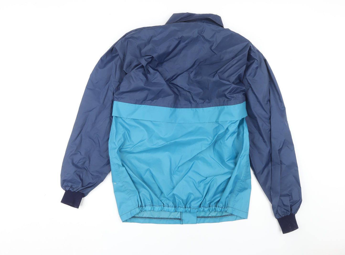 M.J. Kirby Men's Blue Windbreaker Jacket Medium