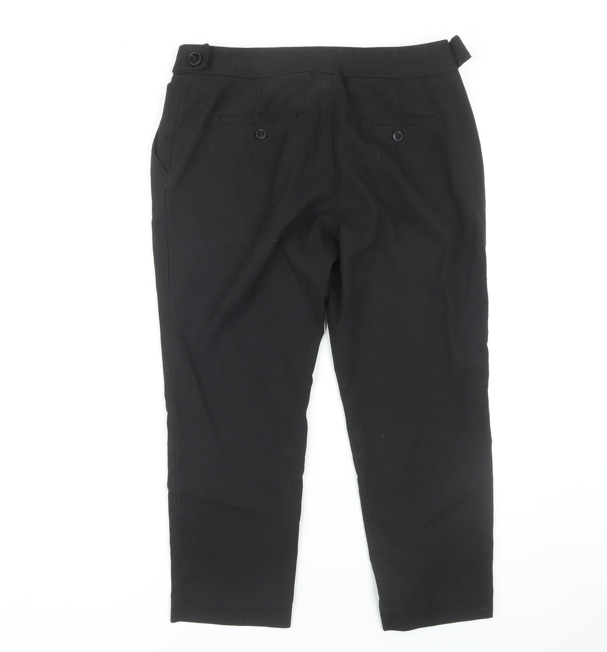 Next Women's Black Trousers Size 12 - Smart Casual