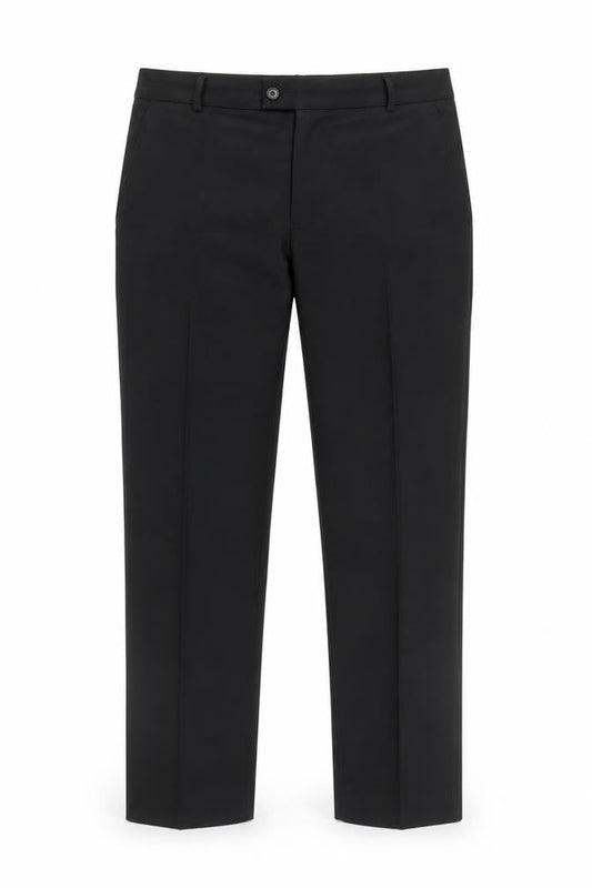 Debenhams Men's Black Straight Trousers 38