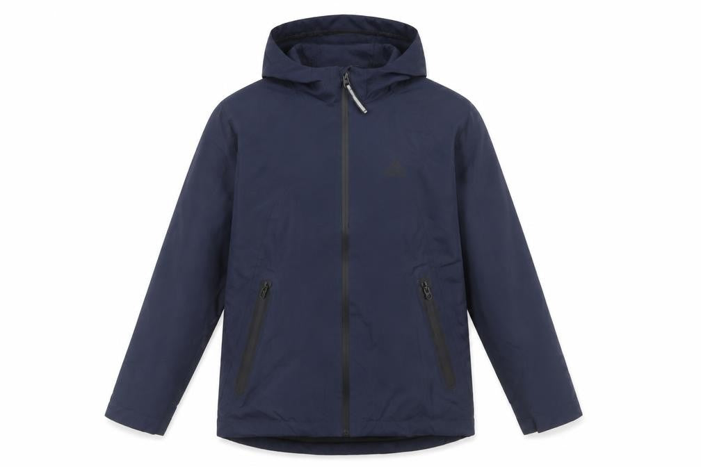 Next Boys Hooded Blue Jacket, 11 Years, Mid-Length Zip
