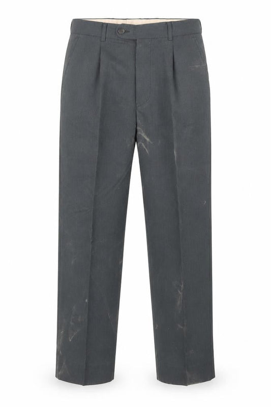 Burton Men's Grey Formal Trousers 32 in Waist Regular Fit
