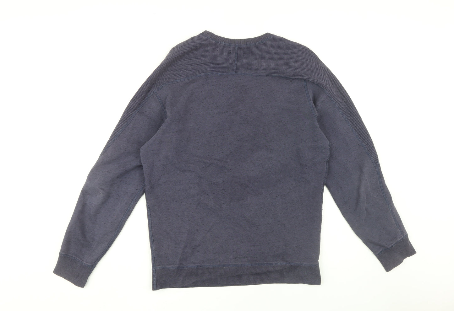 Diesel Men's Blue Medium Pullover Sweatshirt