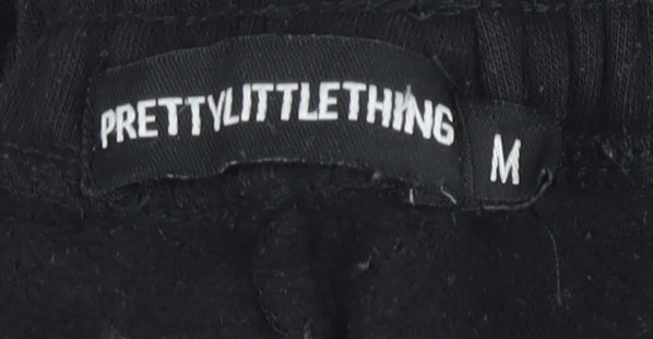 PrettyLittleThing Women's Black Jogger Trousers Size M