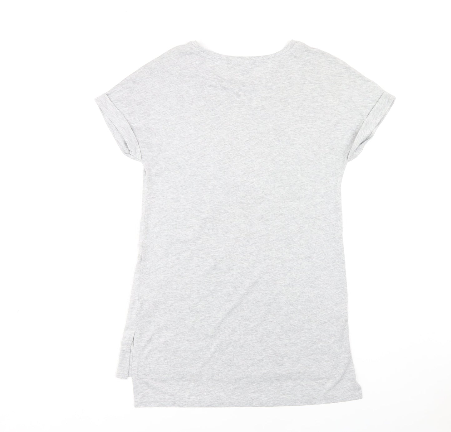 Next Women's Grey Basic T-Shirt Size 8