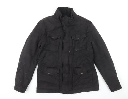 Next Men's Black Medium Anorak Jacket