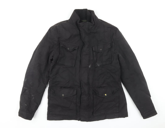 Next Men's Black Medium Anorak Jacket