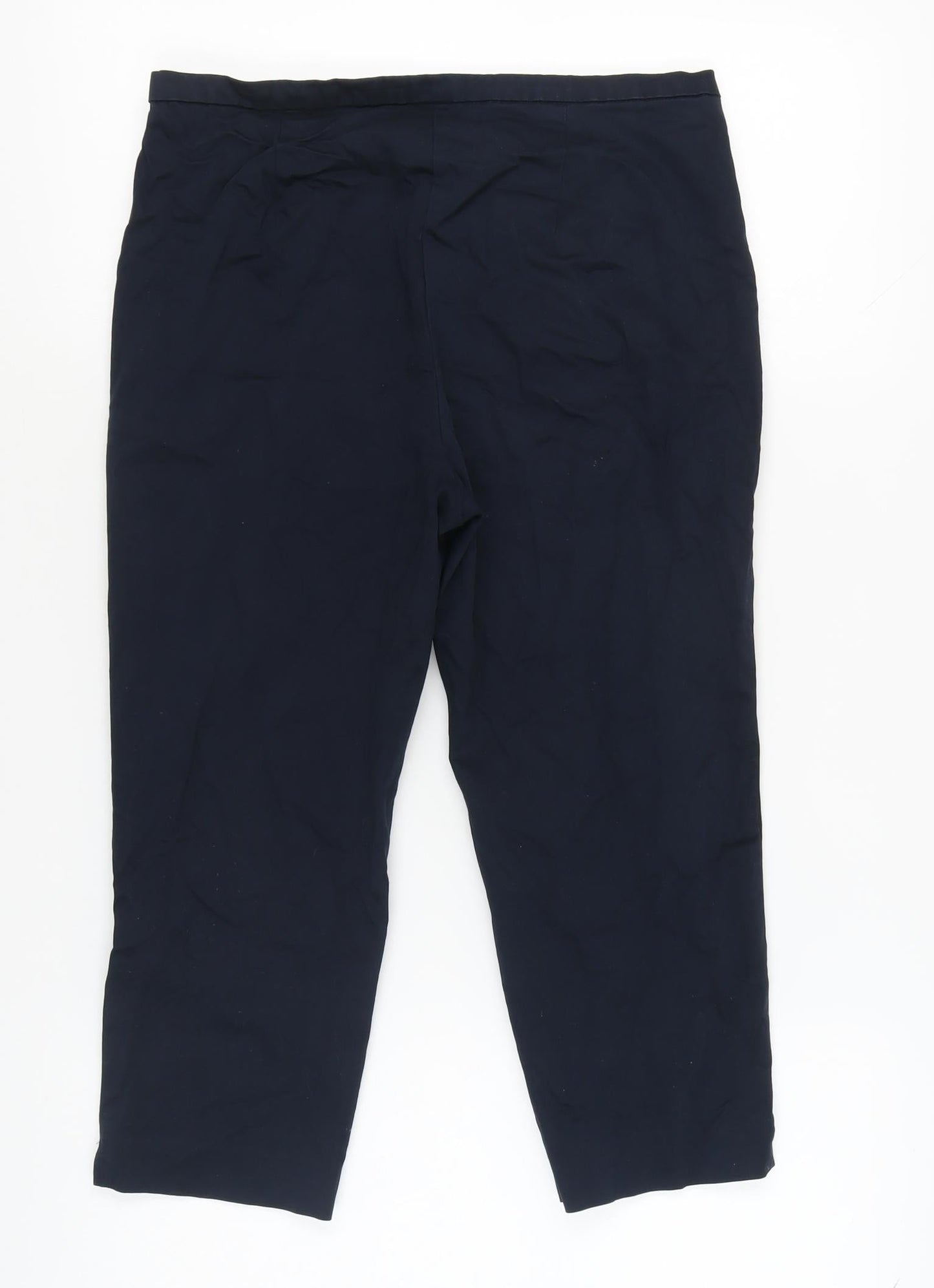 Marks and Spencer Women's Blue Trousers UK 12