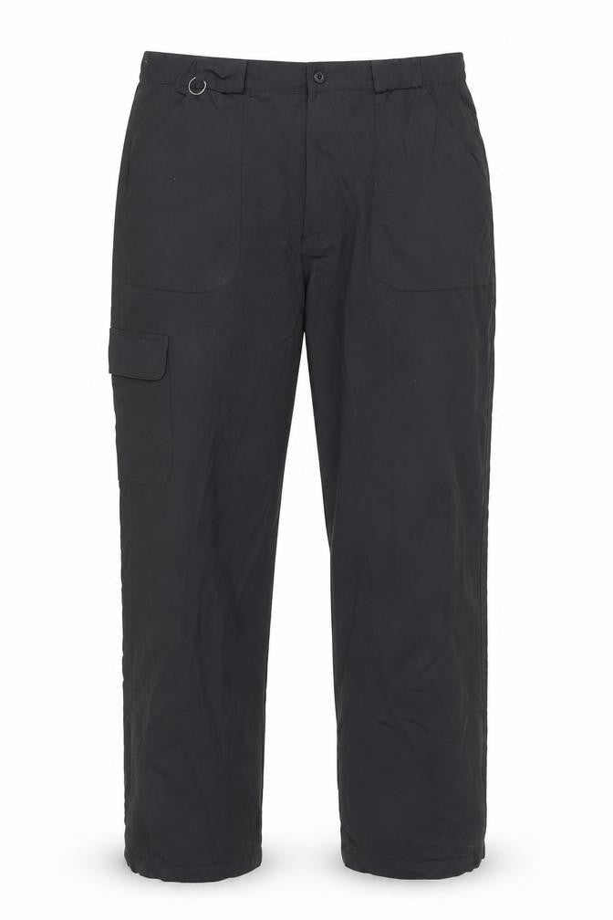 Hawkshead Men's Black Cargo Trousers 38R