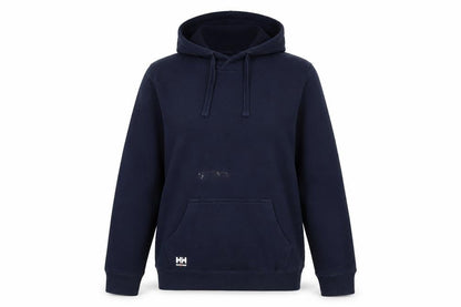 Helly Womens Hansen Navy Hoodie, S, Cotton Pullover