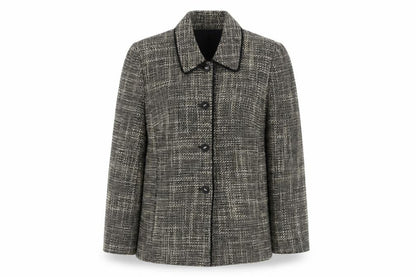 Eastex Women's Multicoloured Plaid Suit Jacket Size 12