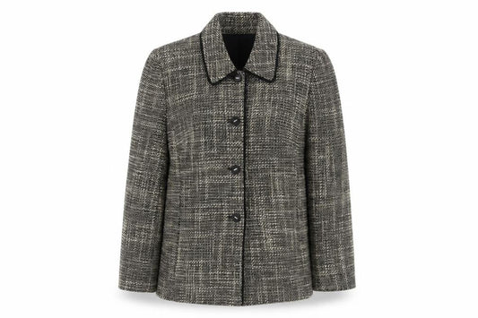 Eastex Women's Multicoloured Plaid Suit Jacket Size 12