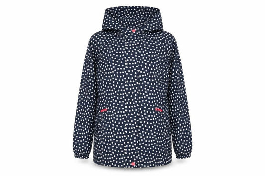 Peter Storm Girls Blue Polka Dot Jacket 13 Years