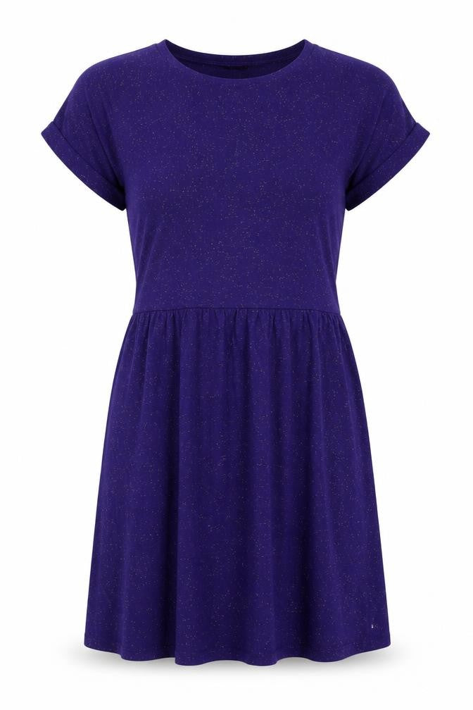 Topshop Women's Purple Skater Dress Size 12