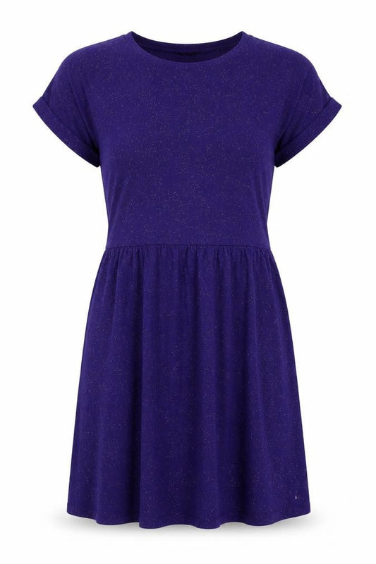 Topshop Women's Purple Skater Dress Size 12