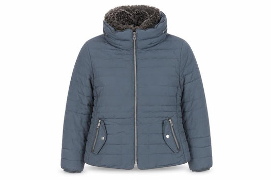 Marks & Spencer Women's Blue Puffer Jacket Size 18