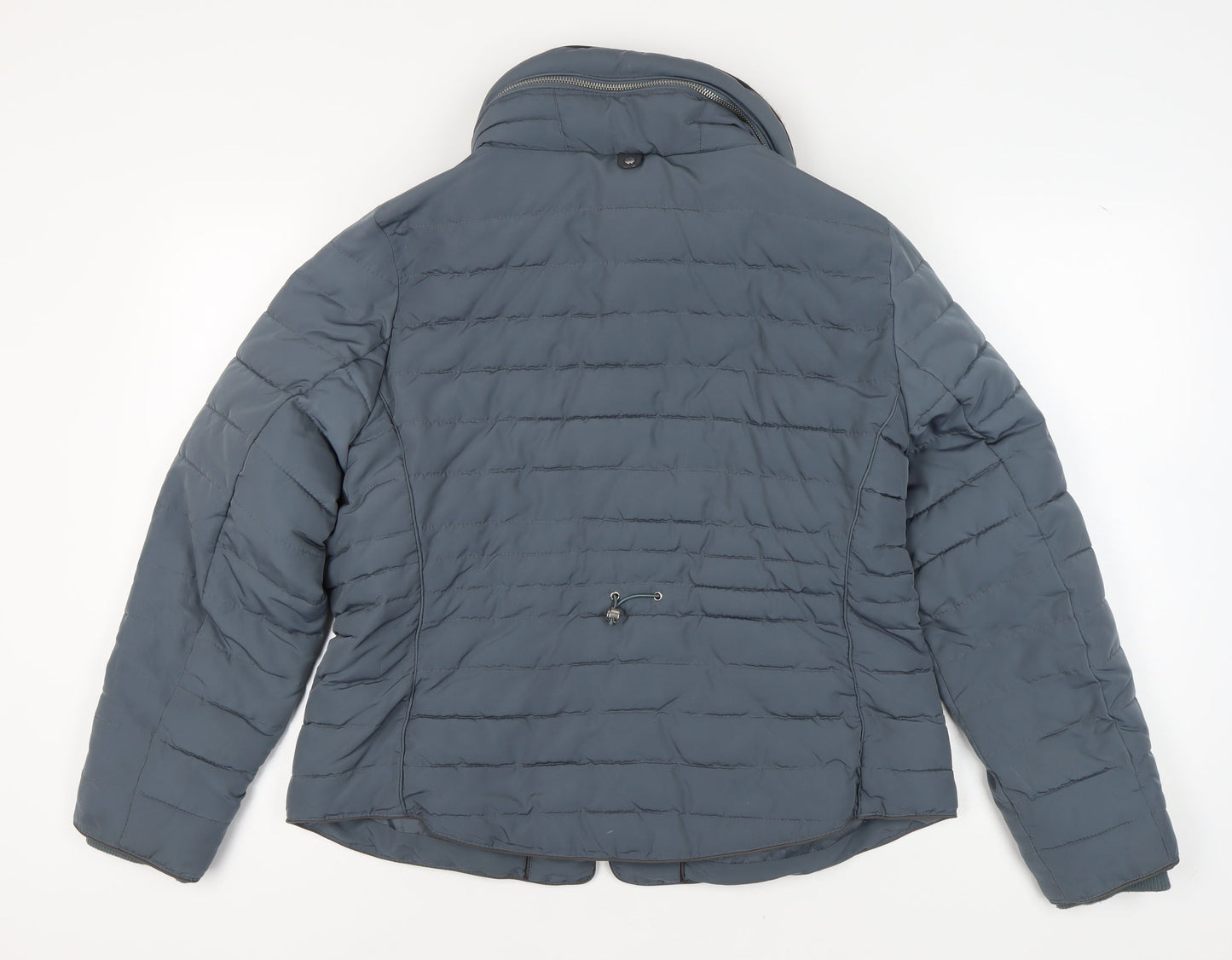 Marks and Spencer Women's Blue Puffer Jacket Size 18
