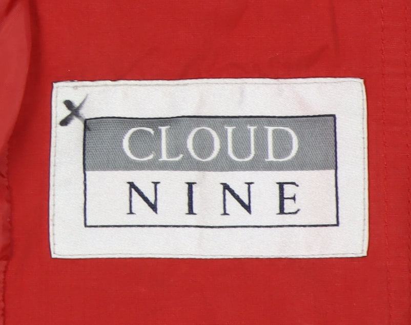 Cloud Nine Red Women's Hooded Jacket Size S