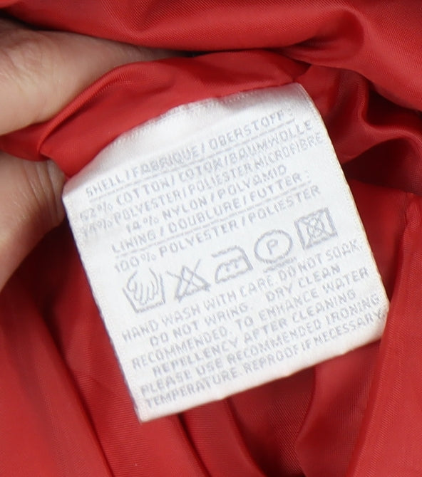 Cloud Nine Red Women's Hooded Jacket Size S