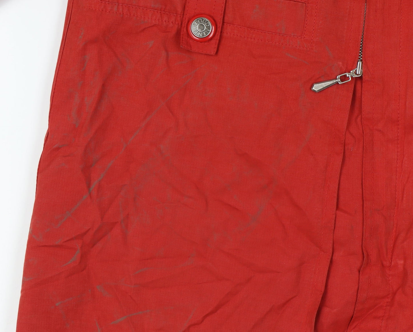 Cloud Nine Red Women's Hooded Jacket Size S