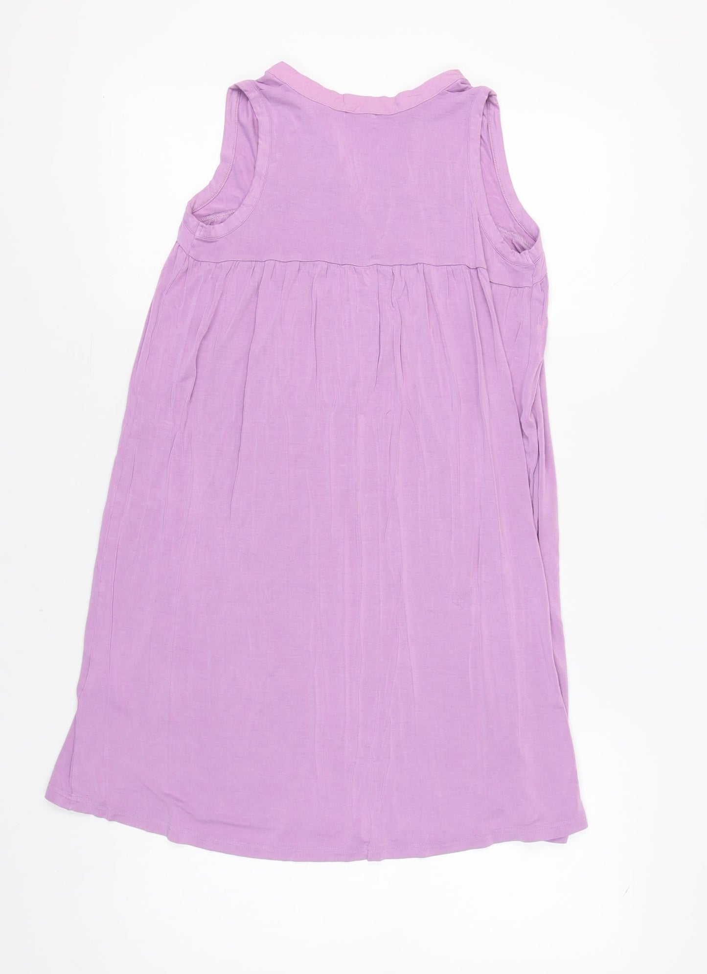 Noa Noa Women's Purple Sleeveless Viscose Dress XS