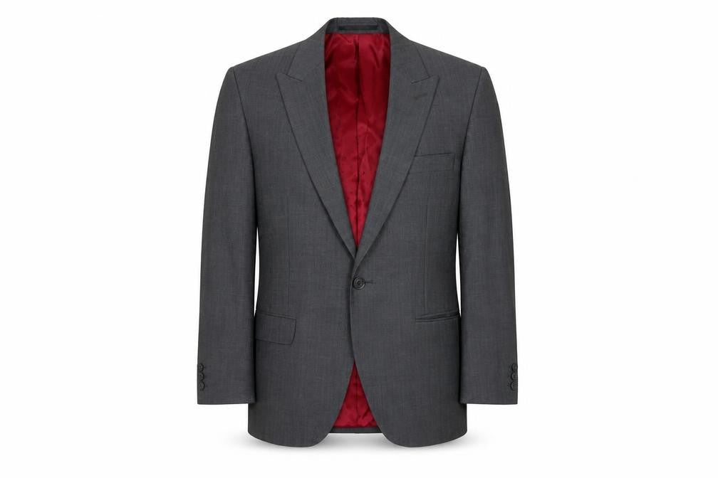 Jeff Banks Men's Grey Blazer, Size 38 Short Fit