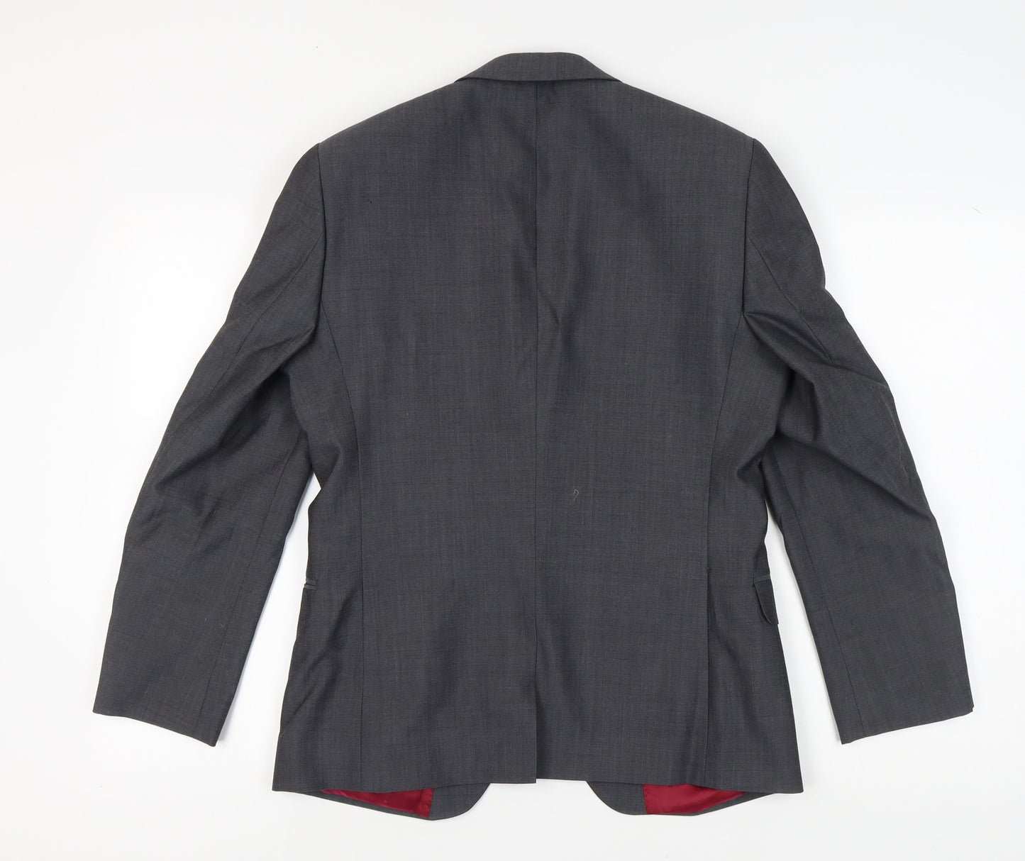 Jeff Banks Men's Grey Blazer, Size 38 Short Fit