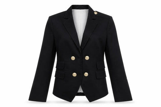 Firetrap Women's Black Blazer, Size S, Lined Slim Fit