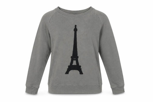 Moss Copenhagen Women's Grey Cotton Pullover Sweatshirt S