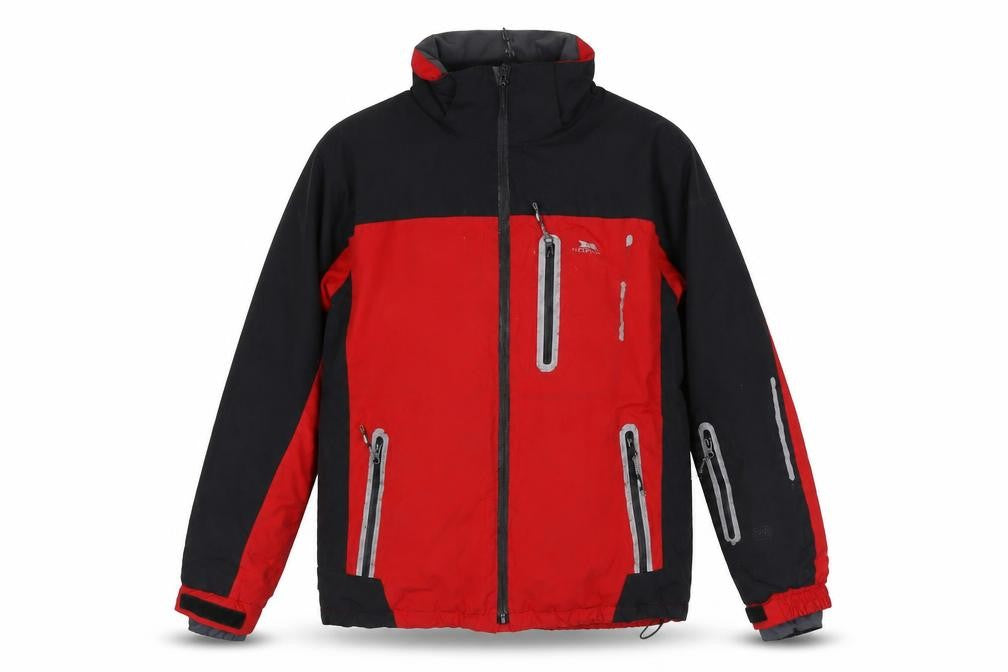 Trespass Men's Red Puffer Jacket S - Waterproof & Windproof