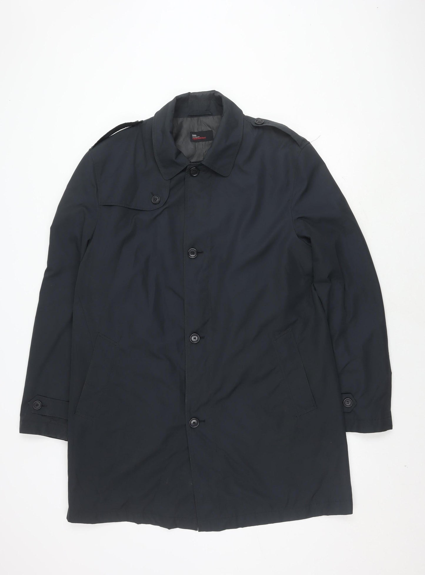 Marks and Spencer Men's Blue Coat Size L