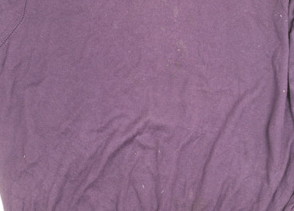 Marks & Spencer Men's XL Purple Pullover Jumper